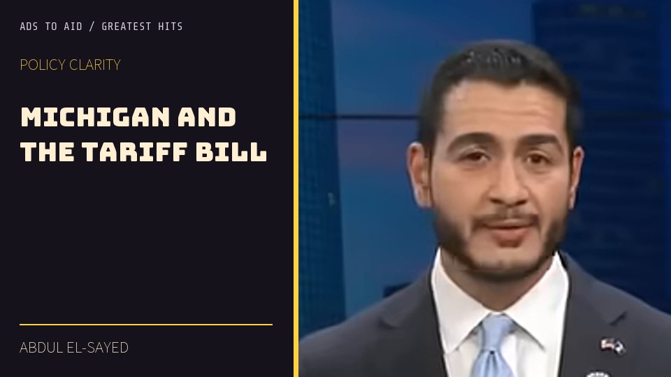 Watch Michigan and the tariff bill