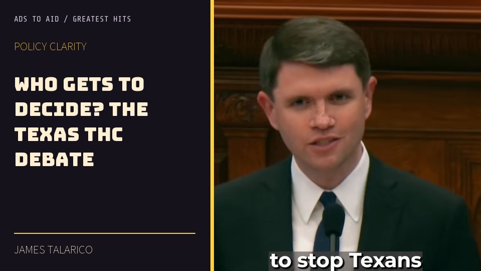 Watch Who gets to decide? The Texas THC debate