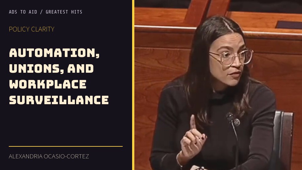 Watch Automation, unions, and workplace surveillance