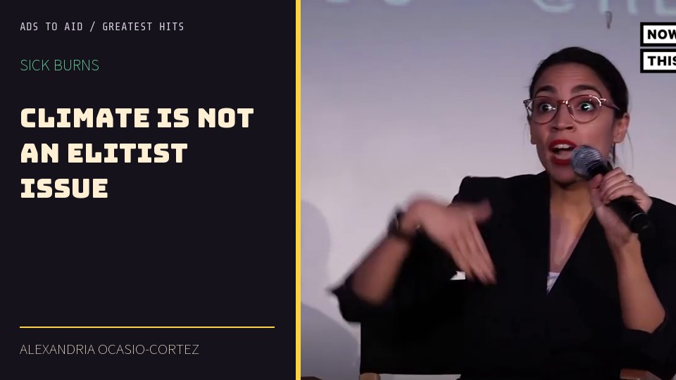 Watch Climate is not an elitist issue