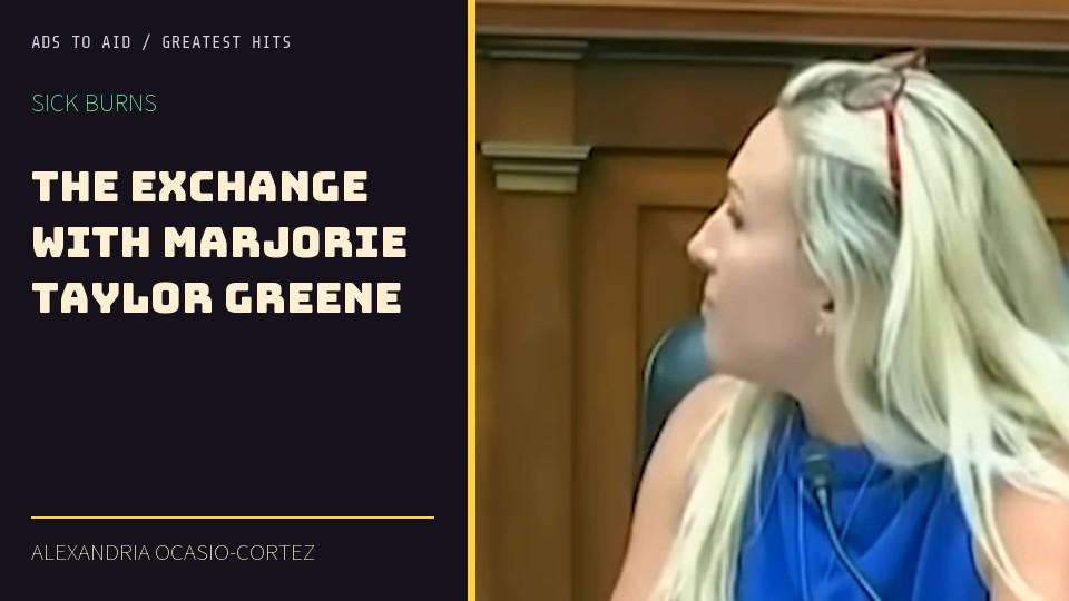 Watch The exchange with Marjorie Taylor Greene