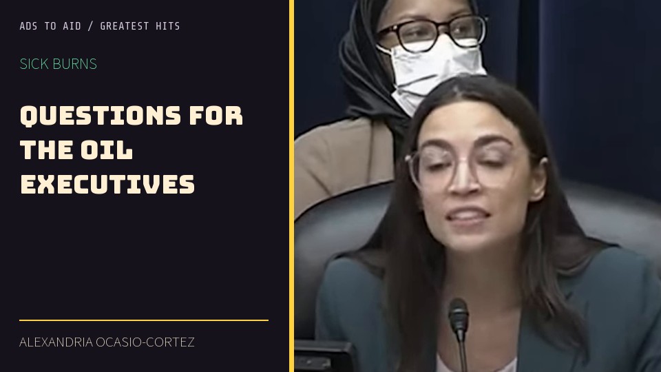 Watch Questions for the oil executives