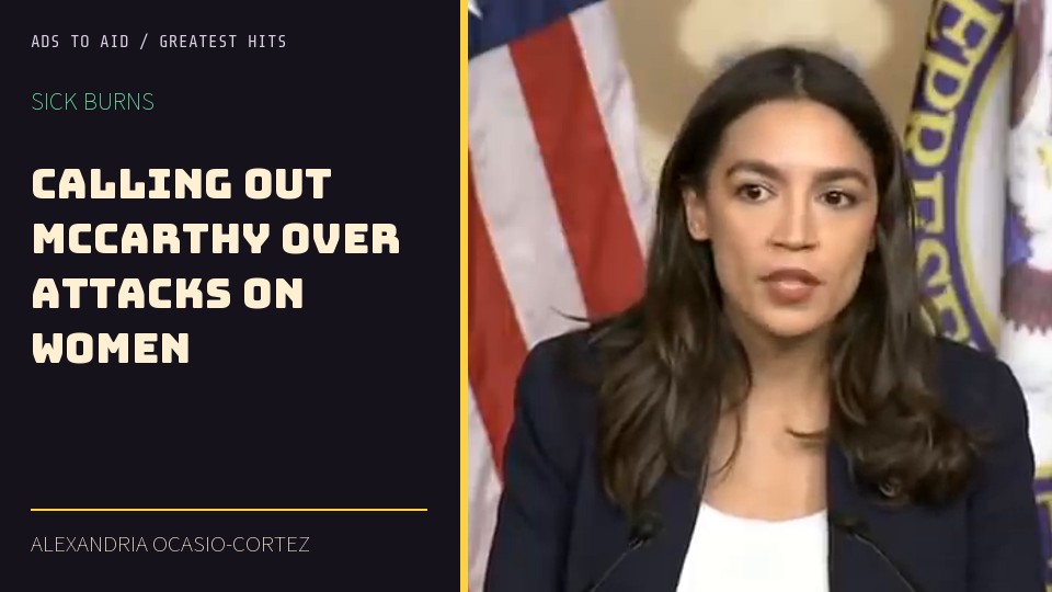 Watch Calling out McCarthy over attacks on women
