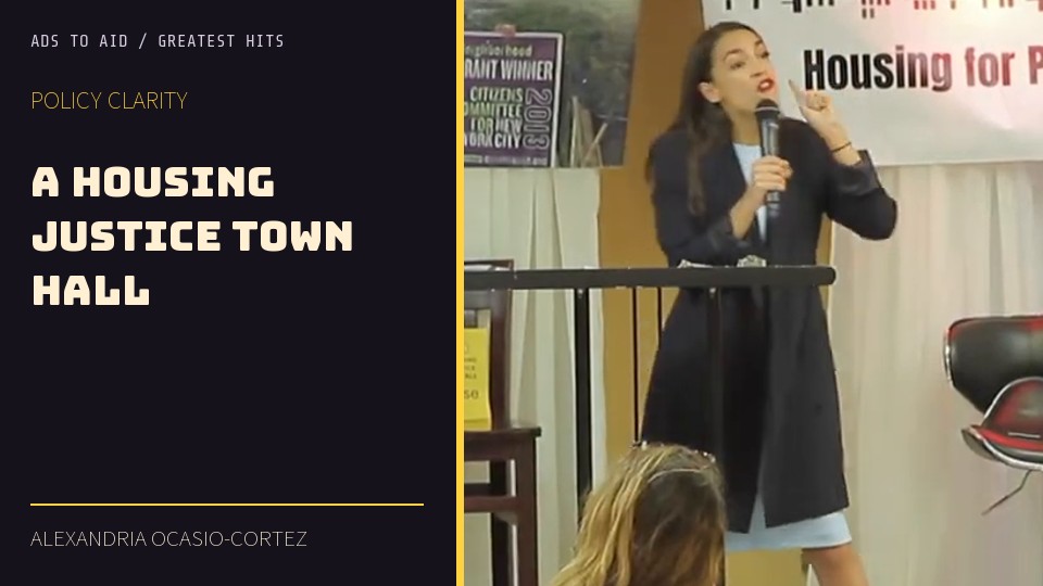 Watch A housing justice town hall
