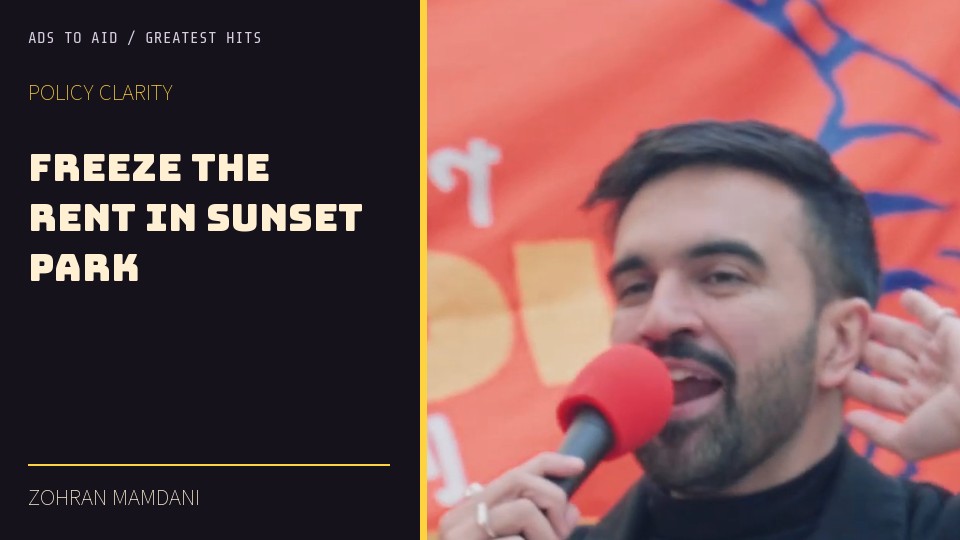 Watch Freeze the rent in Sunset Park