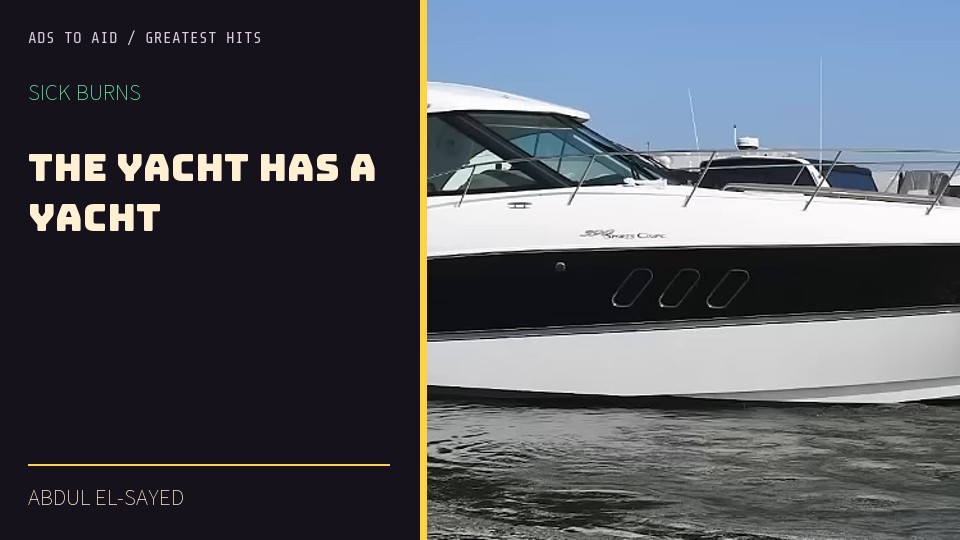 Watch The yacht has a yacht